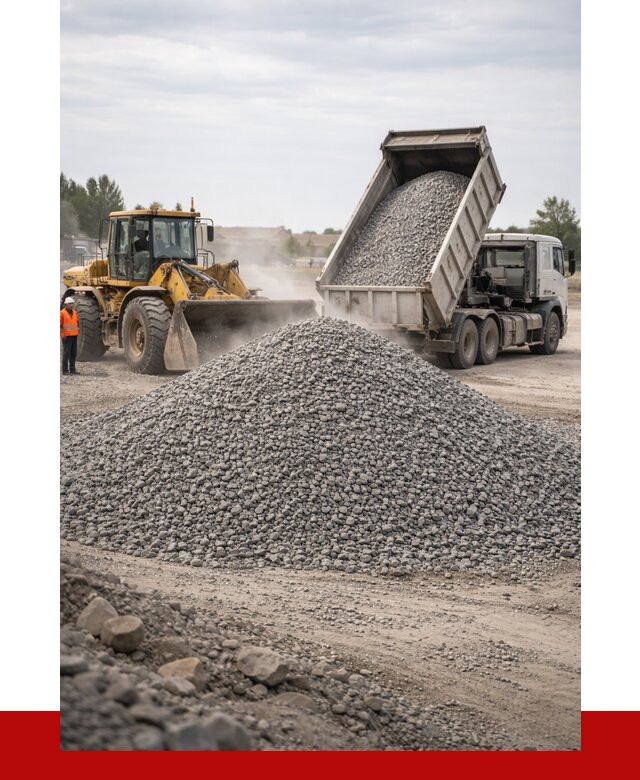 Купить щебень с доставкой в Энгельс от 2665 руб. | ПРОНЕРУДЭнг