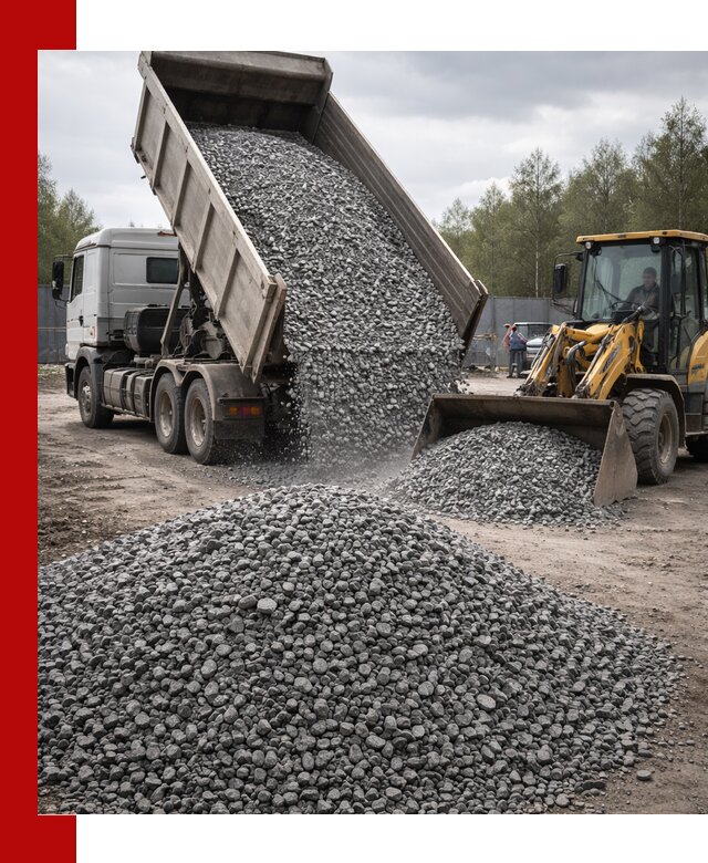 Доставка и продажа щебня гранитного в Энгельс