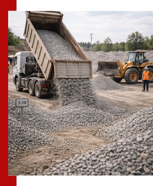 Гранитный щебень фракции 3–10: доставка и продажа в Энгельс