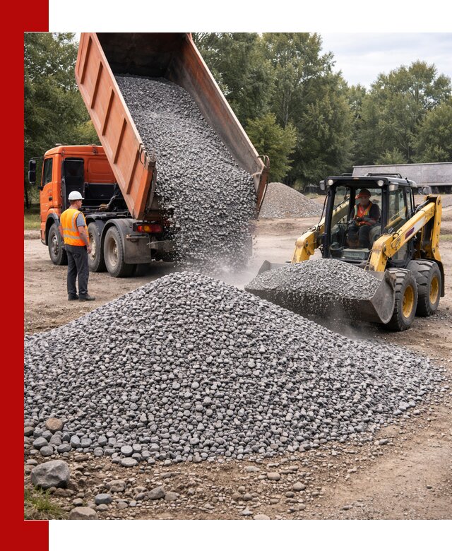Купить гранитный щебень фракции 5–10 в Энгельс с доставкой