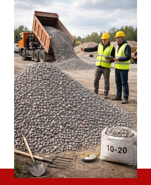 Гранитный щебень фракция 10-20 в Энгельс от 4477 руб.|ПРОНЕРУДЭнг