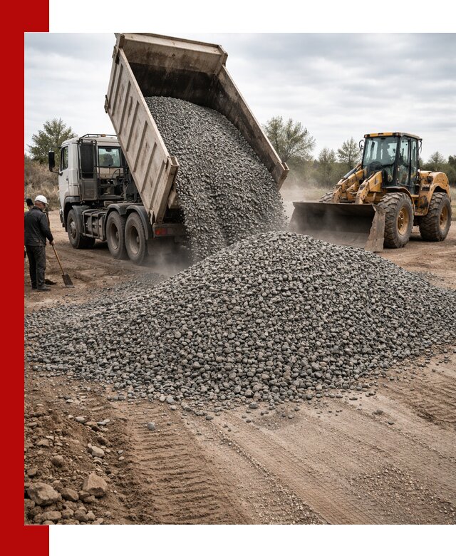 Гранитный щебень фракция 10-20 с доставкой в Энгельс