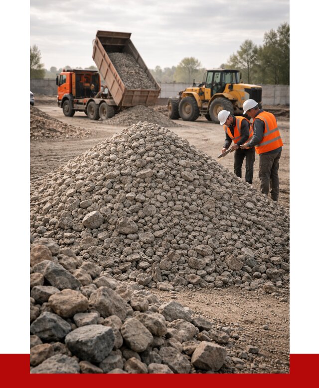 Гранитный щебень фракция 40-70 в Энгельс от 2665 руб ПРОНЕРУДЭнг