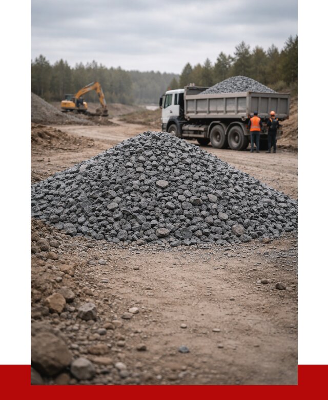 Щебень габбро диабаз фракция 40-70 в Энгельс от 2345 р-ПРОНЕРУДЭнг