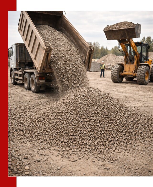 Гравийный щебень фракция 3–10 с доставкой в Энгельс