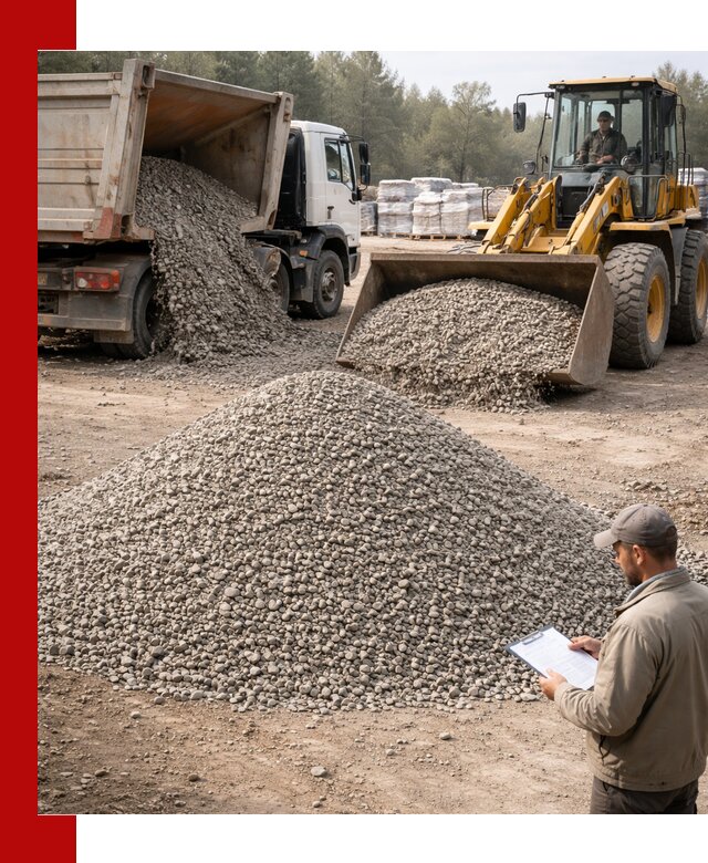 Гравийный щебень фракция 5–10 с доставкой в Энгельс