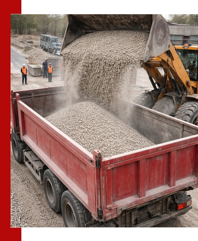 Купить известняковый щебень фракции 0-5 с доставкой в Энгельс