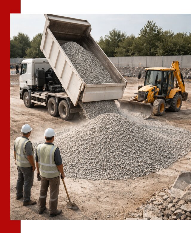 Купить известняковый щебень фракции 5–10 мм с доставкой в Энгельс