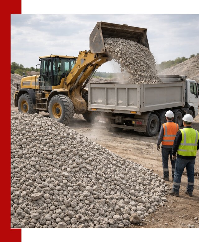 Доломитовый щебень фракция 40–71 доставка и продажа в Энгельс