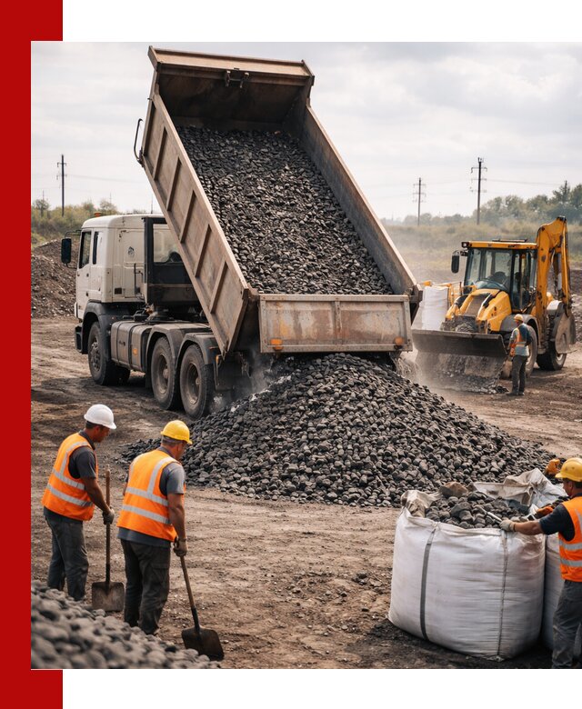 Шлаковый щебень фракция 40-70 с доставкой в Энгельс