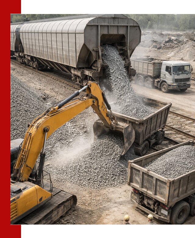 Доставка железнодорожного щебня в Энгельс крупными партиями быстрого отгруза