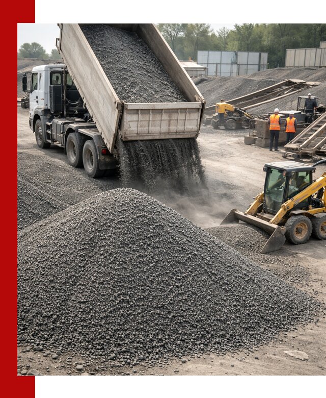 Вторичный щебень фракция 0–5 с доставкой в Энгельс
