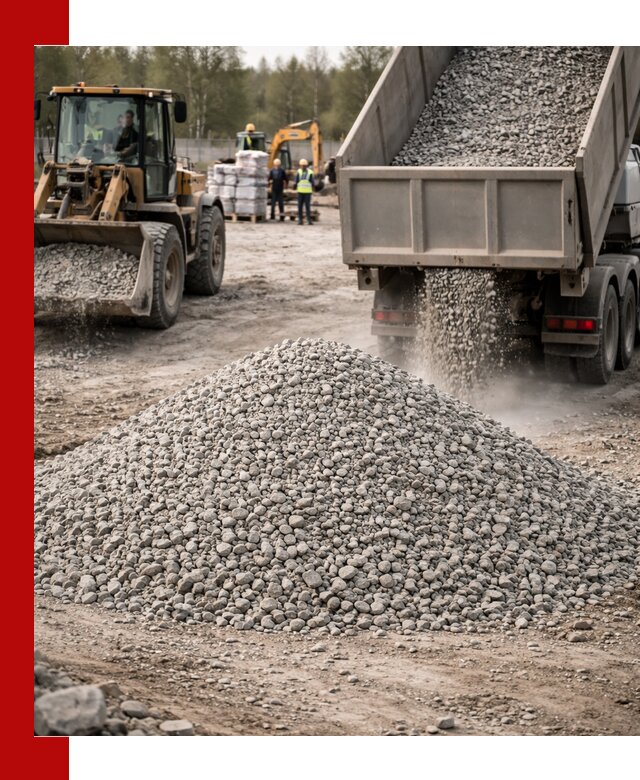 Вторичный щебень фракции 5-20 в Энгельс — доставка и продажа крупнотоннажно