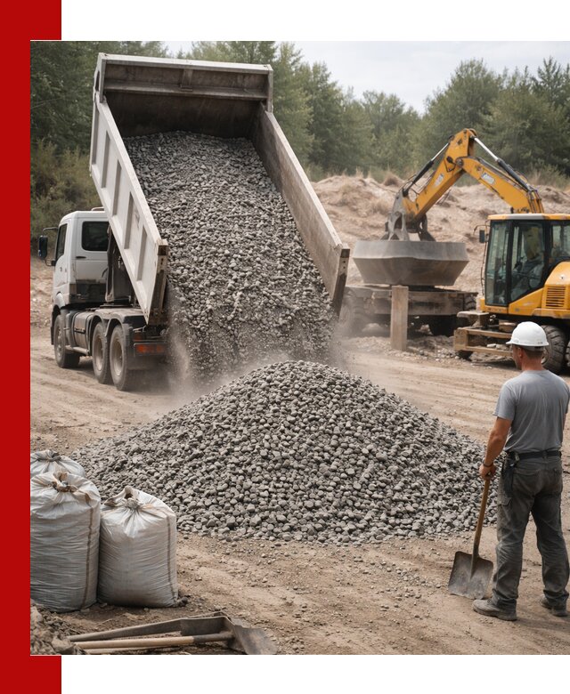 Доставка и продажа бетонного щебня в Энгельс