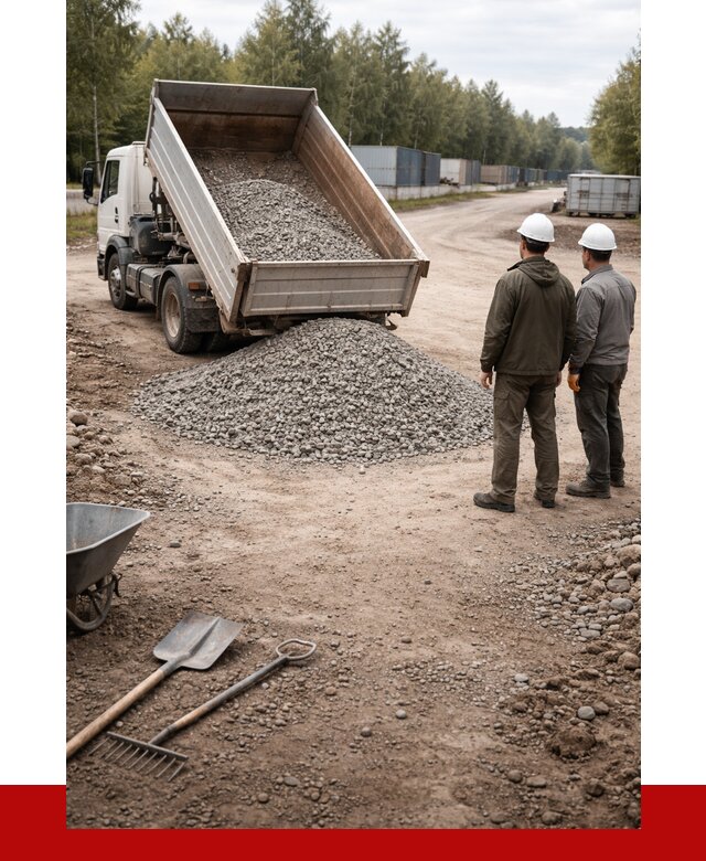 Бетонный щебень фракция 5-20 в Энгельс от 3411 р., ПРОНЕРУДЭнг