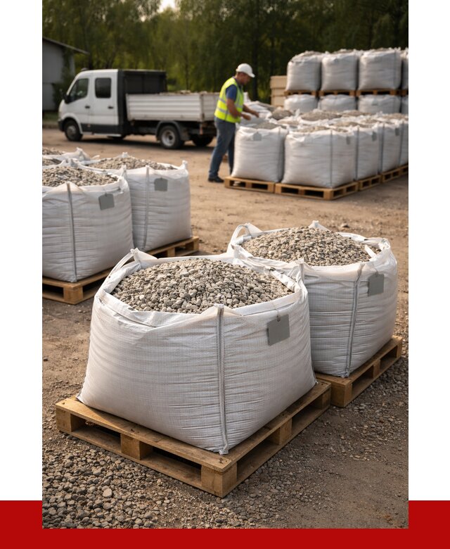 Щебень в мешках с доставкой в Энгельс от 4477 р. | ПРОНЕРУДЭнг