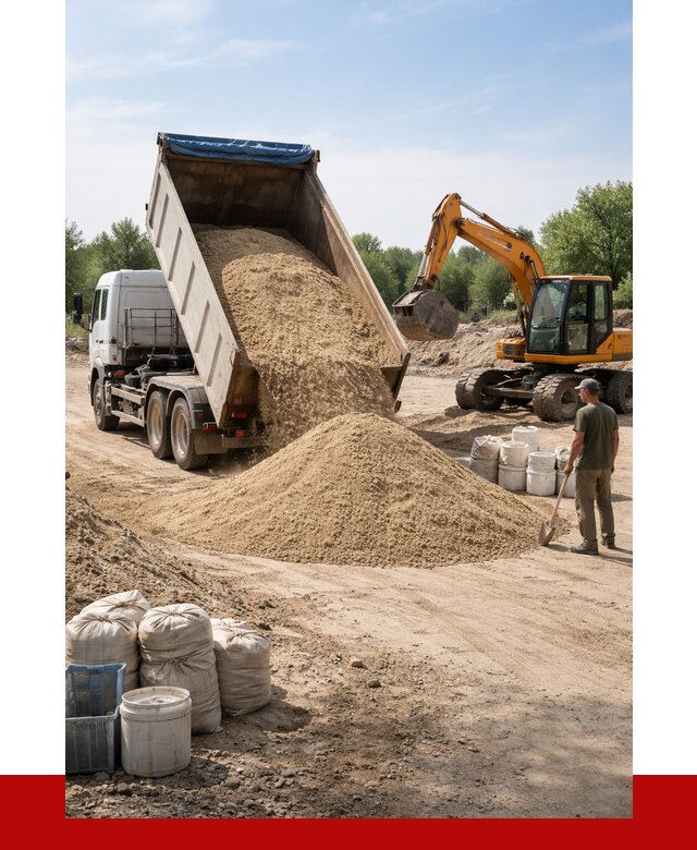 Купить речной песок в Энгельс от 1279 р. за куб | ПРОНЕРУДЭнг