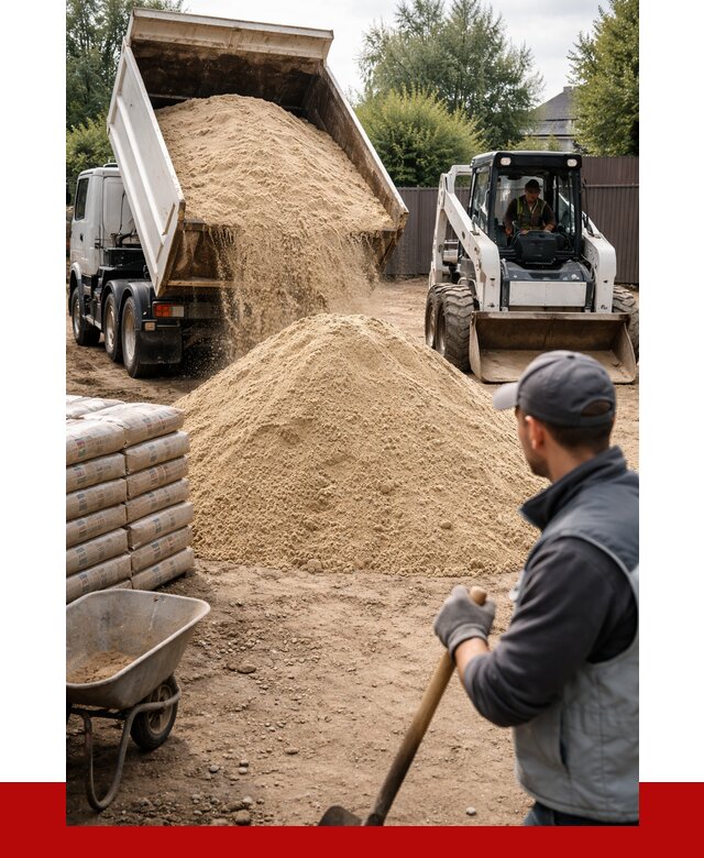 Мытый речной песок с доставкой в Энгельс от 1546 р. | ПРОНЕРУДЭнг
