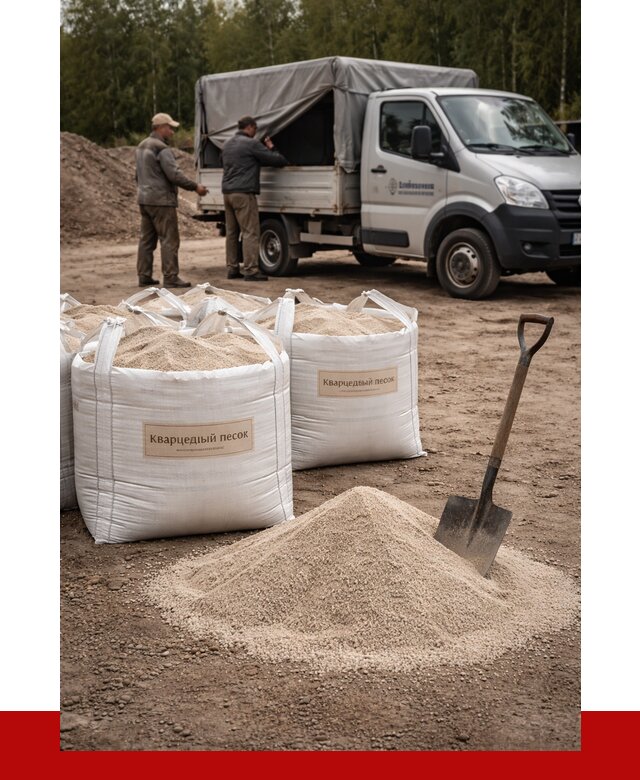 Кварцевый песок для пескоструя в Энгельс от 4797 р. | ПРОНЕРУДЭнг