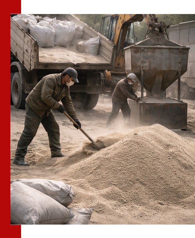 Кварцевый песок для пескоструя в Энгельс — доставка и качество