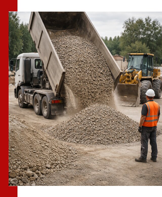 Доставка щпс в Энгельс — щебеночно-песчаная смесь под заборы и дорожки