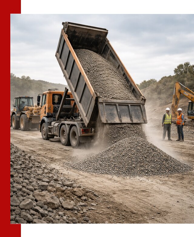 Щебёночно-песчаная смесь ЩПС С1 с доставкой в Энгельс