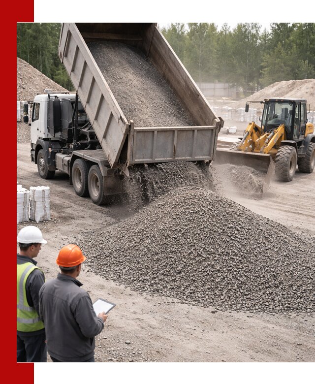 Доставка и продажа гранитного отсева 0-10 в Энгельс