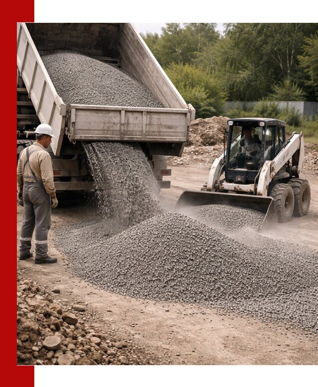 Доставка гравийного отсева 0-5 в Энгельс оптом и в розницу