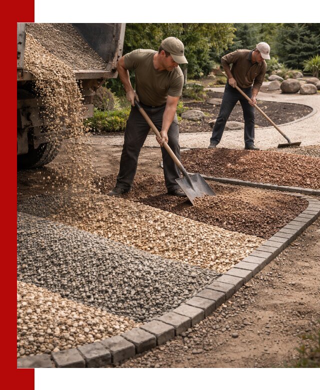 Декоративная крошка для ландшафта в Энгельс — продажа и доставка