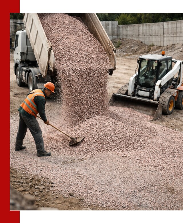 Крошка розовый гранит с доставкой в Энгельс от производителя