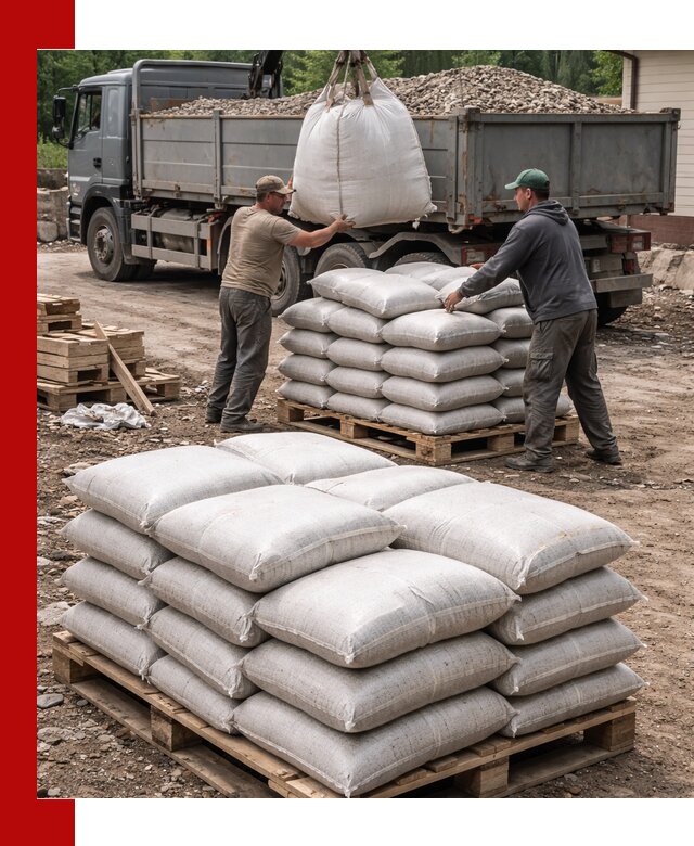 Керамзит в мешках с доставкой в Энгельс от компании-поставщика