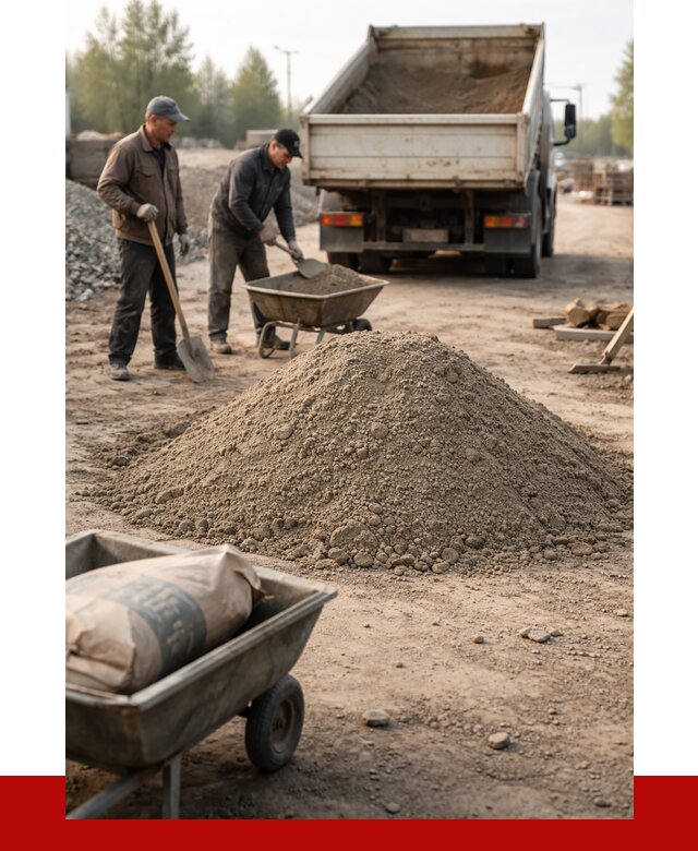 Цементно-песчаная смесь М150 в Энгельс от 5010 р. | ПРОНЕРУДЭнг