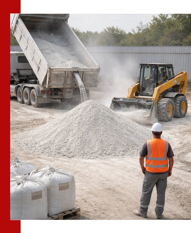 Доставка и продажа известняковой муки в Энгельс