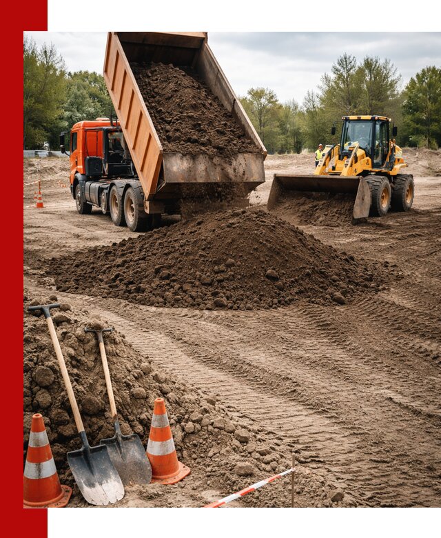 Поставка и доставка планировочного грунта в Энгельс
