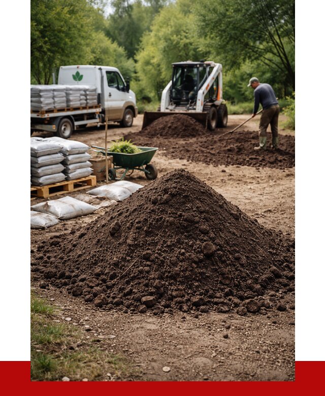 Грунт для озеленения с доставкой в Энгельс от 1919 р. | ПРОНЕРУДЭнг