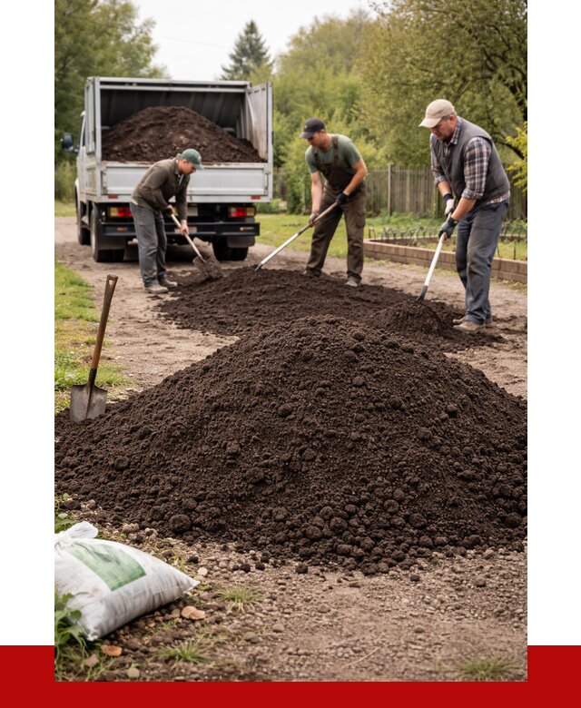 Купить землю для огорода в Энгельс от 3411 р./куб | ПРОНЕРУДЭнг