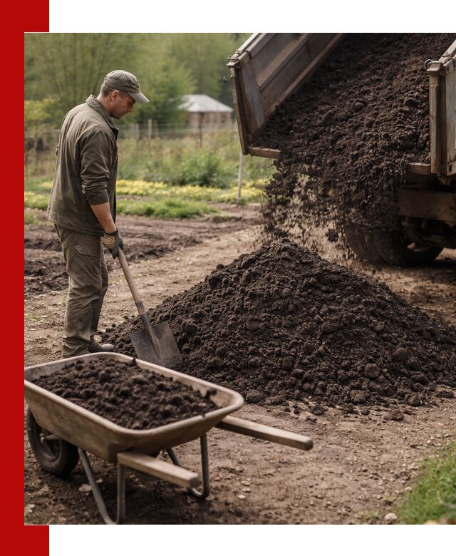 Доставка качественной земли для огорода в Энгельс