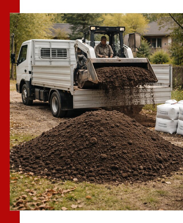 Доставка садовой земли в больших объёмах в Энгельс