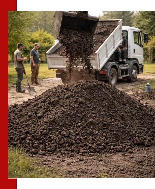 Доставка и продажа чернозема в Энгельс оптом и в розницу