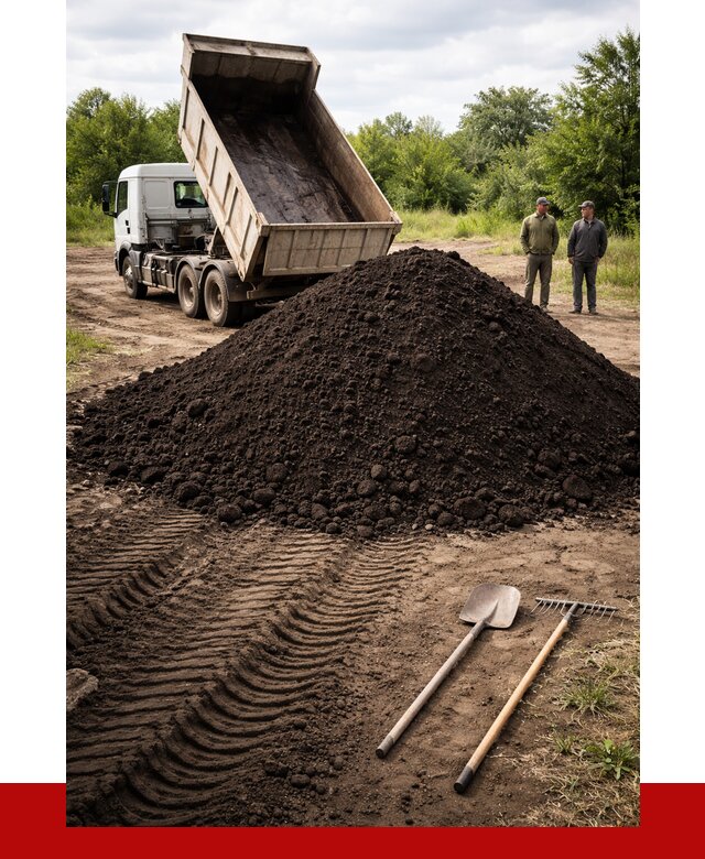 Купить чернозем навалом в Энгельс от 1279 р. за куб | ПРОНЕРУДЭнг