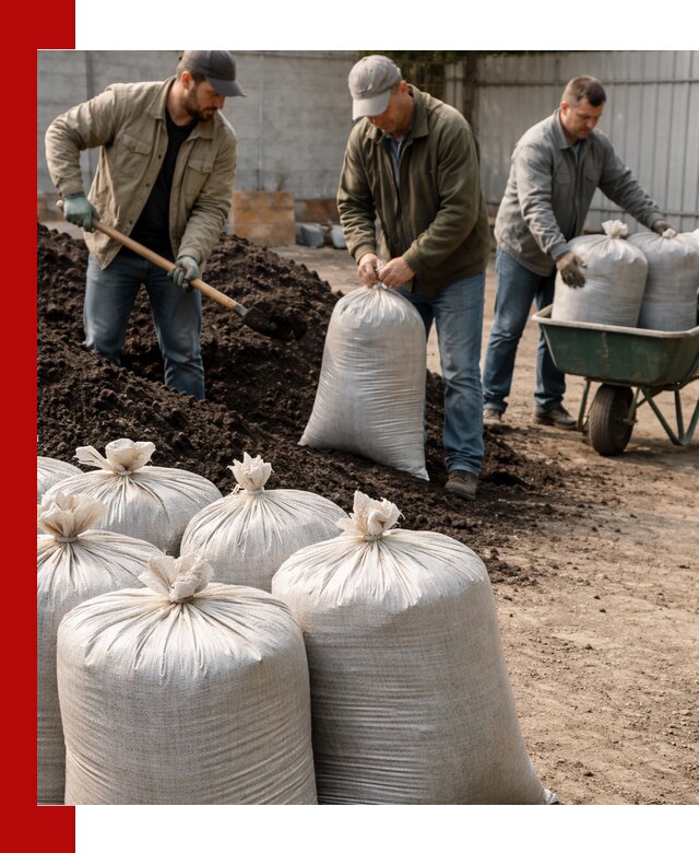 Купить чернозем в мешках с доставкой в Энгельс