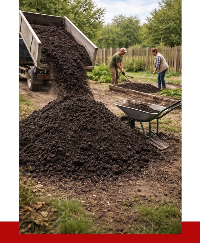 Купить чернозем для огорода в Энгельс от 2665 р. | ПРОНЕРУДЭнг