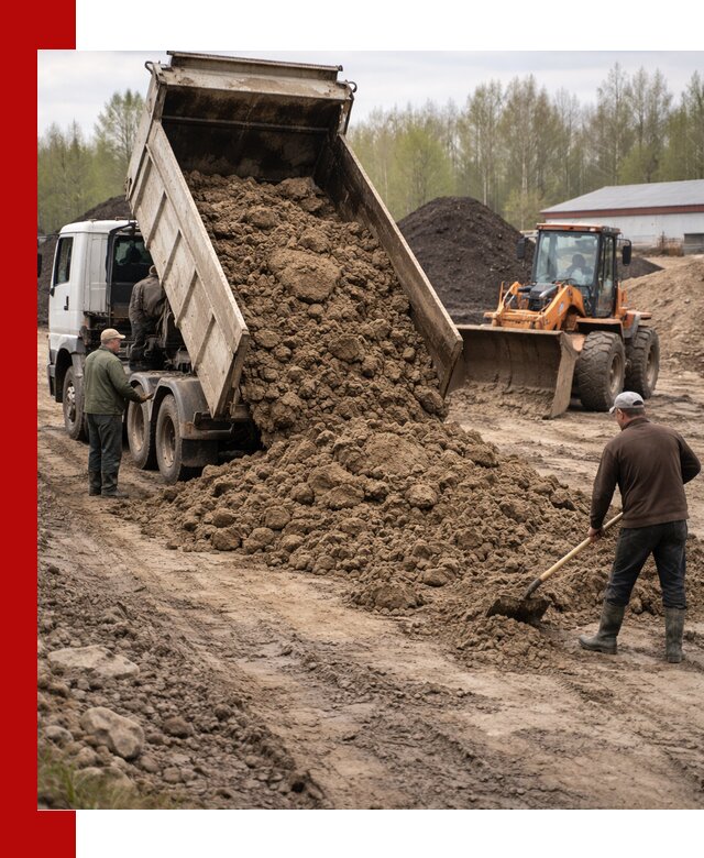 Доставка глин и суглинков в Энгельс оптом и вкрай