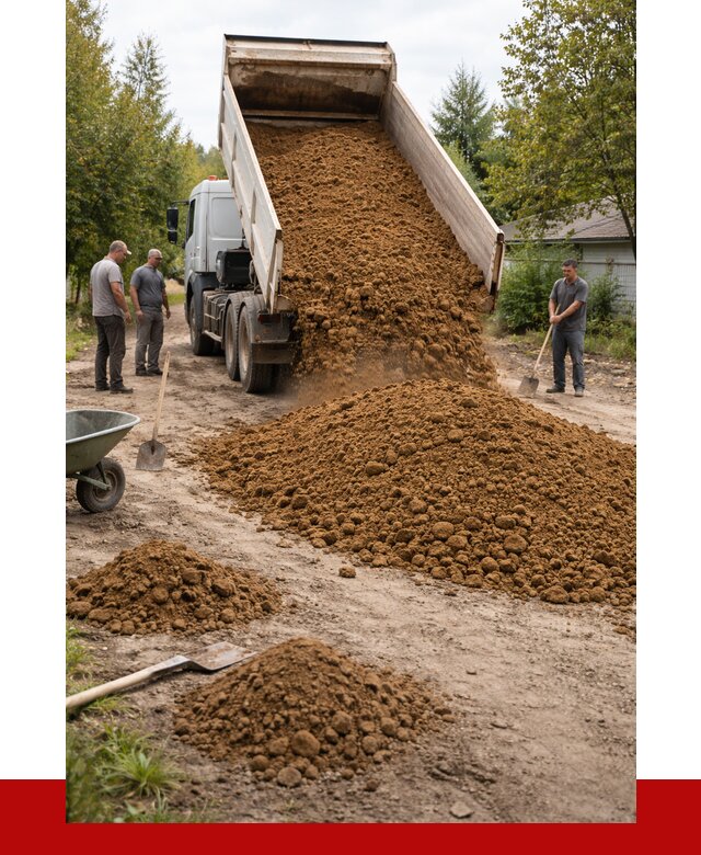 Купить суглинок с доставкой в Энгельс от 2665 р. за куб | ПРОНЕРУДЭнг