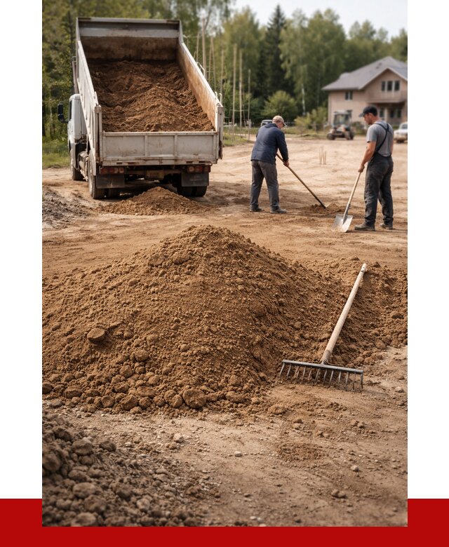 Суглинок для планировки в Энгельс с доставкой от 4477 р. | ПРОНЕРУДЭнг