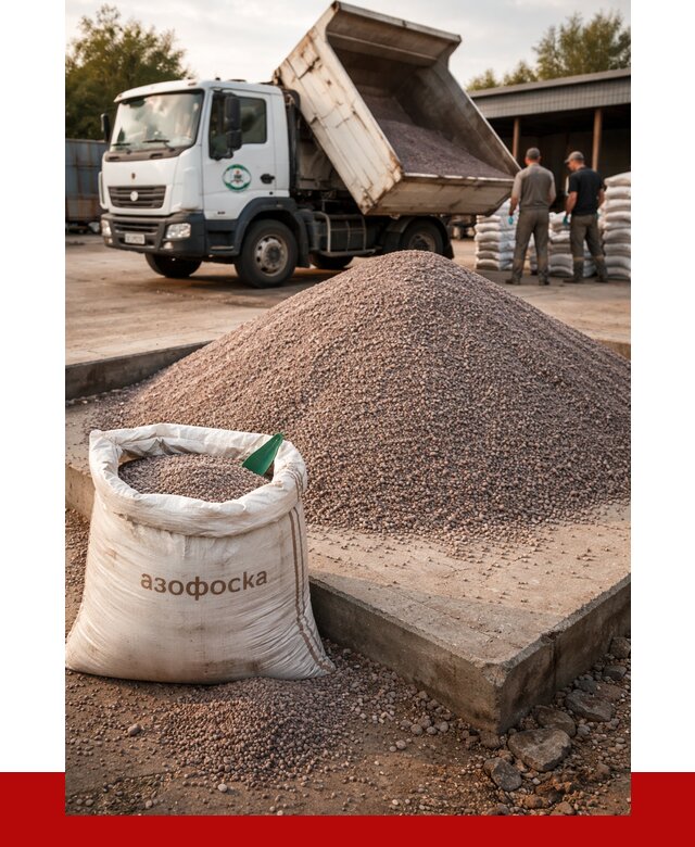 Купить азофоска в Энгельс с доставкой от 1279 р. за куб | ПРОНЕРУДЭнг