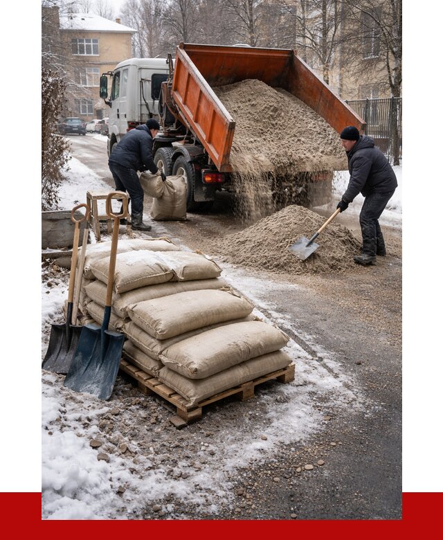 Противогололедные материалы оптом в Энгельс от 4477 р. | ПРОНЕРУДЭнг
