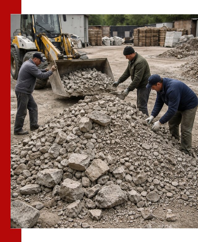 Демонтаж и вывоз бой бетона в Энгельс