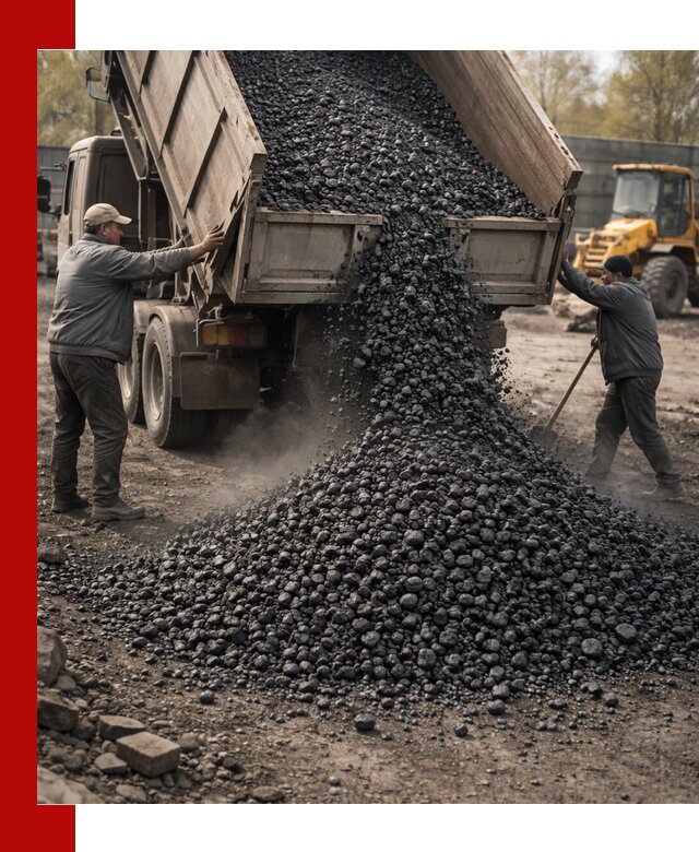 Доставка угля семечка самосвалами в Энгельс