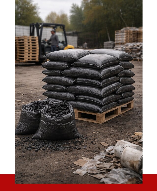Купить уголь в мешках с доставкой в Энгельс от 7994 р. | ПРОНЕРУДЭнг